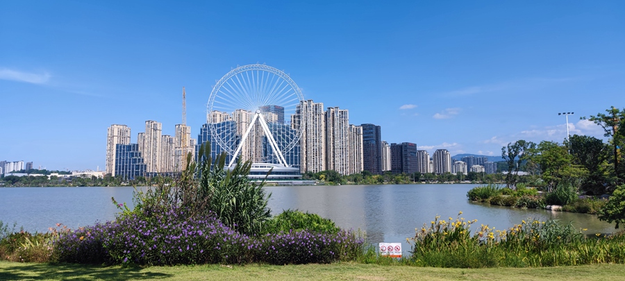 晉安湖。晉安區(qū)河長辦供圖