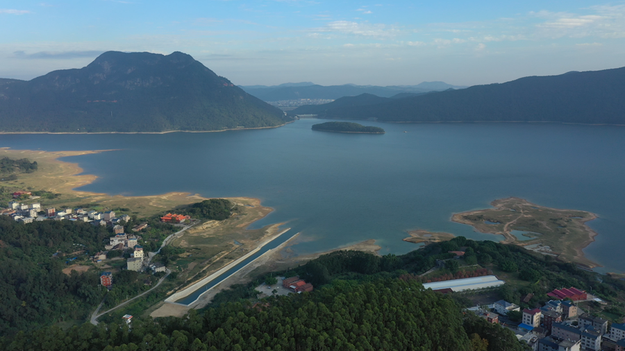 福清東張水庫(kù)進(jìn)水口。福州市水利局供圖